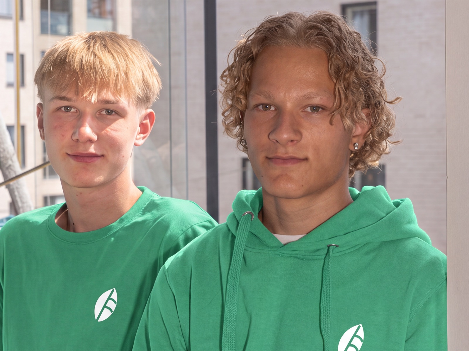 Perustajat Joonatan Lindholm ja Ville Hautamäki